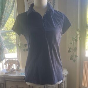 Women's Navy Polo Shirt